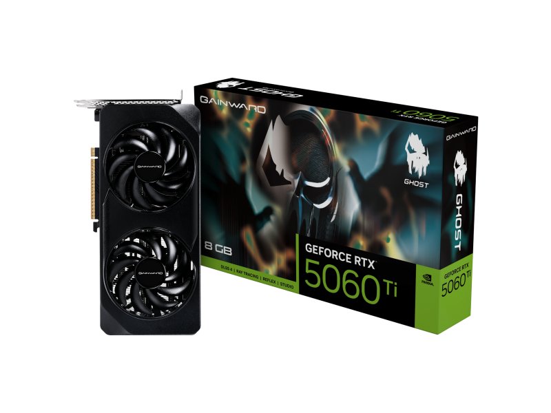 Видеокарта Gainward Nvidia GeForce RTX 5060 Ti GHOST [NE7506T019P1-GB2062B]