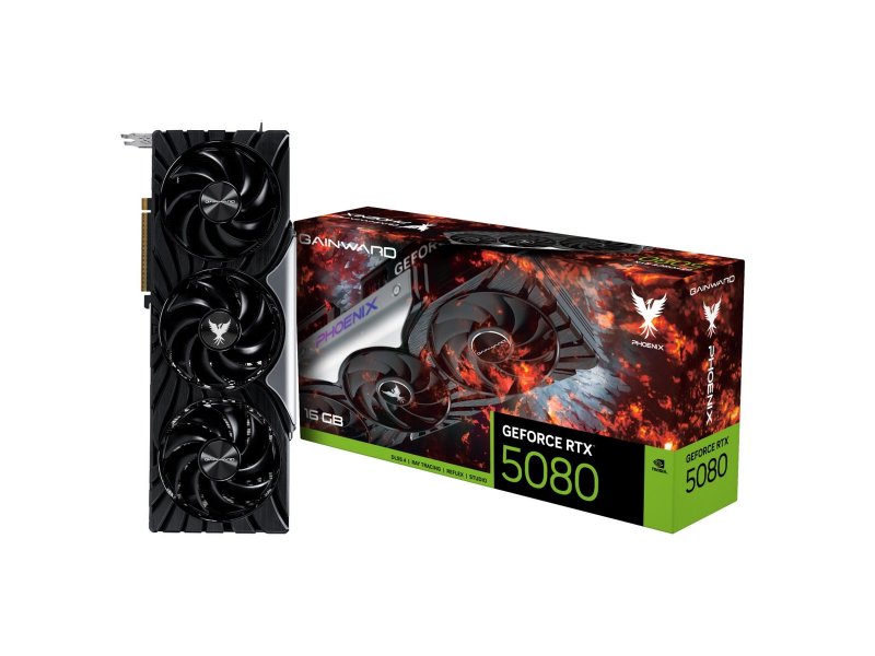 Видеокарта Gainward Nvidia GeForce RTX 5080 PHOENIX [NE75080019T2-GB2031X]