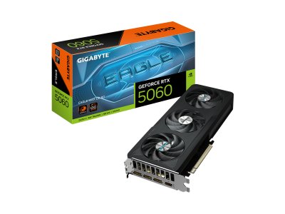 Видеокарта Gigabyte Nvidia GeForce RTX 5060 Eagle [GV-N5060EAGLEMAX OC-8GD]
