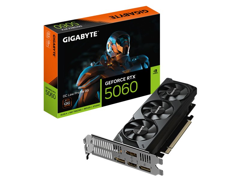Видеокарта Gigabyte Nvidia GeForce RTX 5060 [GV-N5060OC-8GL]