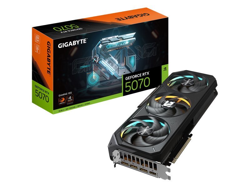 Видеокарта Gigabyte Nvidia GeForce RTX 5070 GAMING [GV-N5070GAMING-12GD]