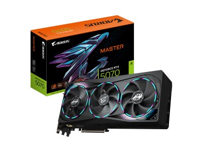 Видеокарта Gigabyte Nvidia GeForce RTX 5070 [GV-N5070AORUS M-12GD]