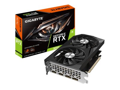 Видеокарта Gigabyte Nvidia RTX 3050 Windforce [GV-N3050WF2OCV2-8GD]