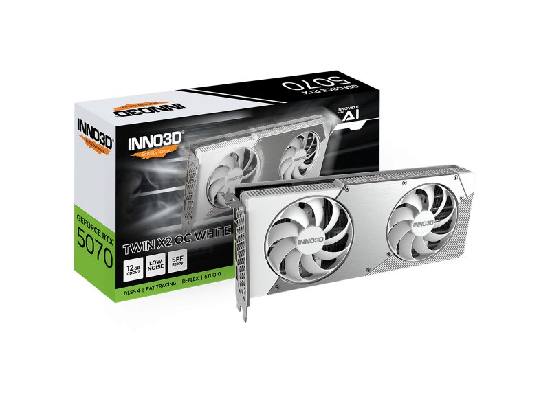 Видеокарта INNO3D Nvidia GeForce RTX 5070 [N50702-12D7X-195064W]