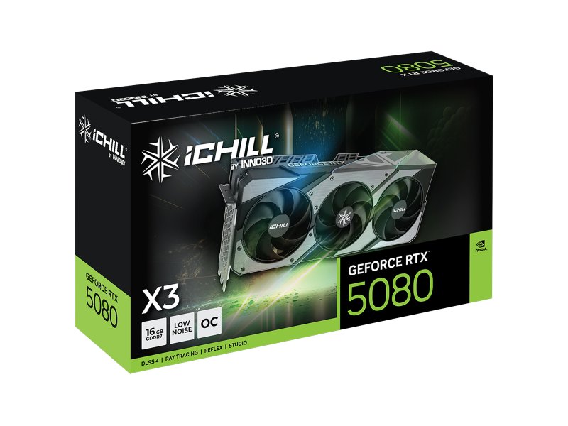 Видеокарта INNO3D Nvidia GeForce RTX 5080 [C50803-16D7X-176069R]