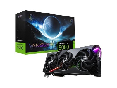 Видеокарта MSI GeForce RTX 5080 Vanguard [RTX 5080 16G VANGUARD SOC]