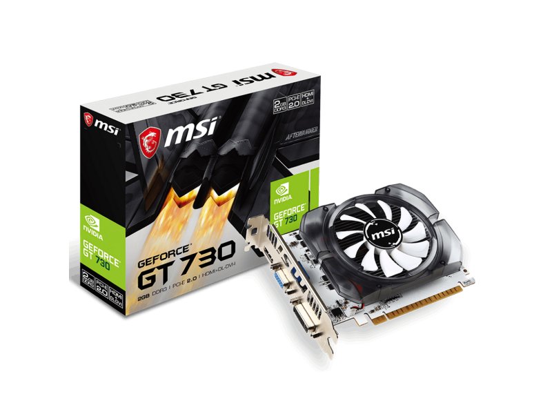 Видеокарта MSI Nvidia GeForce GT 730 [N730-2GD3V3]