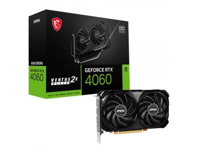 Видеокарта MSI Nvidia GeForce RTX 4060 [RTX 4060 VENTUS 2X BLACK 8G OC]