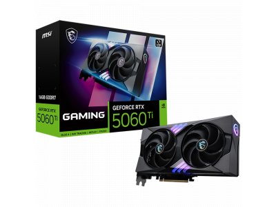 Видеокарта MSI Nvidia GeForce RTX 5060 Ti [RTX 5060 Ti 16G GAMING]