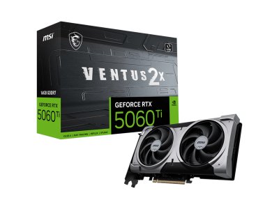 Видеокарта MSI Nvidia GeForce RTX 5060 Ti Ventus [RTX 5060 Ti 16G VENTUS 2X PLUS]
