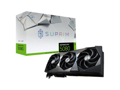 Видеокарта MSI Nvidia GeForce RTX 5080 Suprim [RTX 5080 16G SUPRIM SOC]