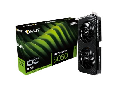 Видеокарта Palit Nvidia GeForce RTX 5050 Dual [NE65050S19P1-GB2070D]