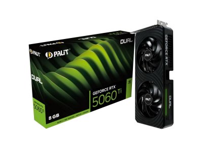 Видеокарта Palit Nvidia GeForce RTX 5060 Ti DUAL [NE7506T019P1-GB2062D]