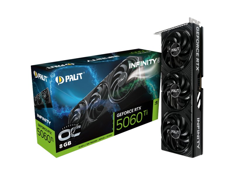 Видеокарта Palit Nvidia GeForce RTX 5060 Ti Infinity [NE7506TS19P1-GB2062S]