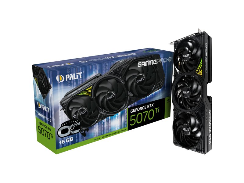 Видеокарта Palit Nvidia GeForce RTX 5070 Ti [NE7507TS19T2-GB2031U]