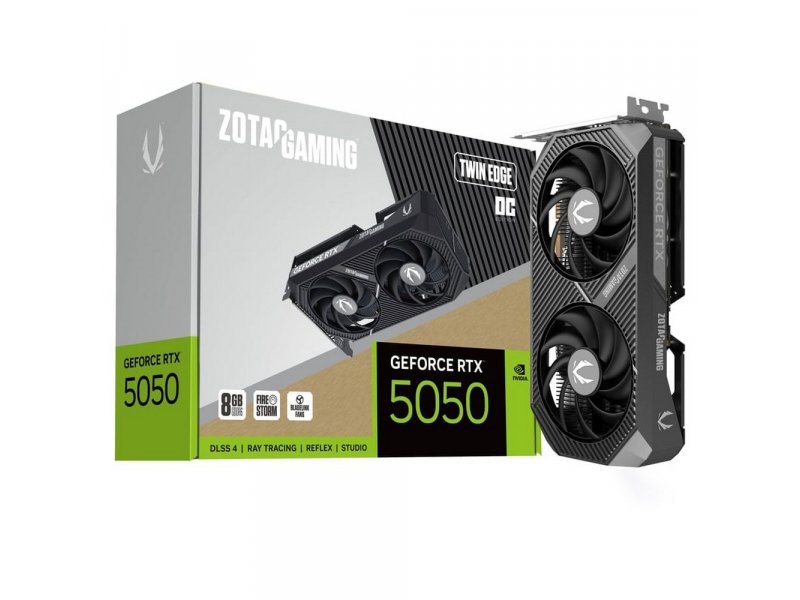 Видеокарта Zotac Nvidia GeForce RTX 5050 TWIN EDGE [ZT-B50500H-10M]