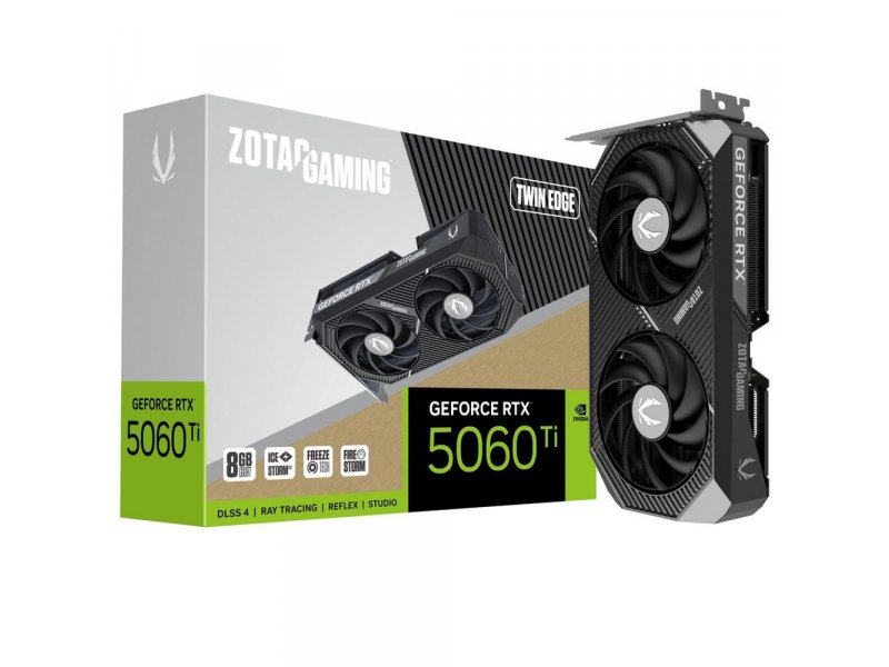 Видеокарта Zotac Nvidia GeForce RTX 5060 Ti TWIN EDGE [ZT-B50610E-10M]