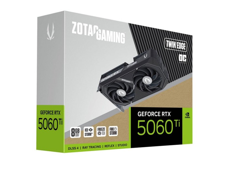 Видеокарта Zotac Nvidia GeForce RTX 5060 Ti Twin [ZT-B50610H-10M]