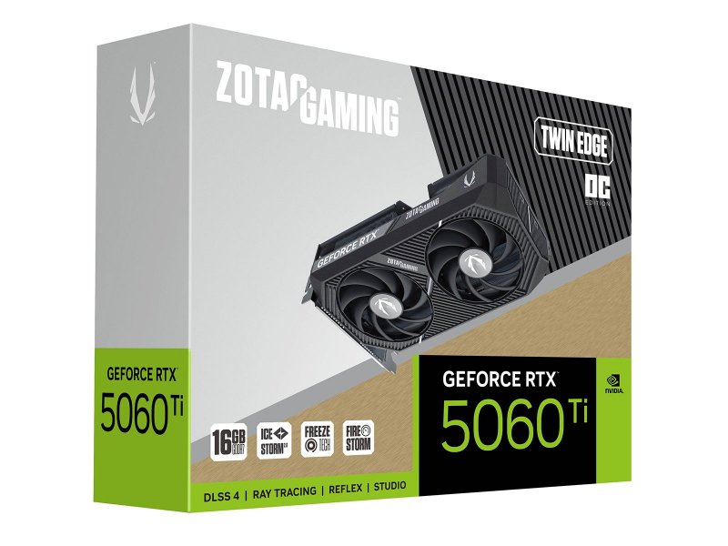 Видеокарта Zotac Nvidia GeForce RTX 5060 Ti [ZT-B50620H-10M]