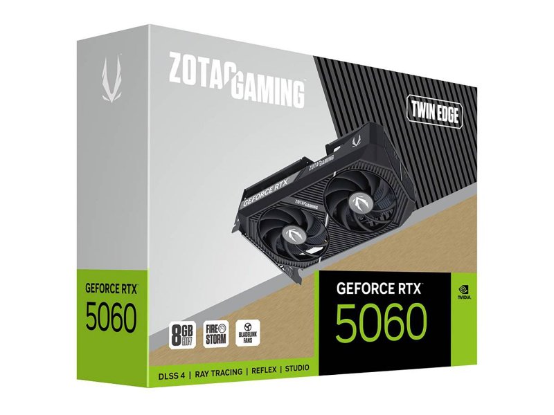 Видеокарта Zotac Nvidia GeForce RTX 5060 TWIN EDGE [ZT-B50600E-10M]