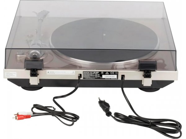 Виниловый проигрыватель Denon DP-300F Silver
