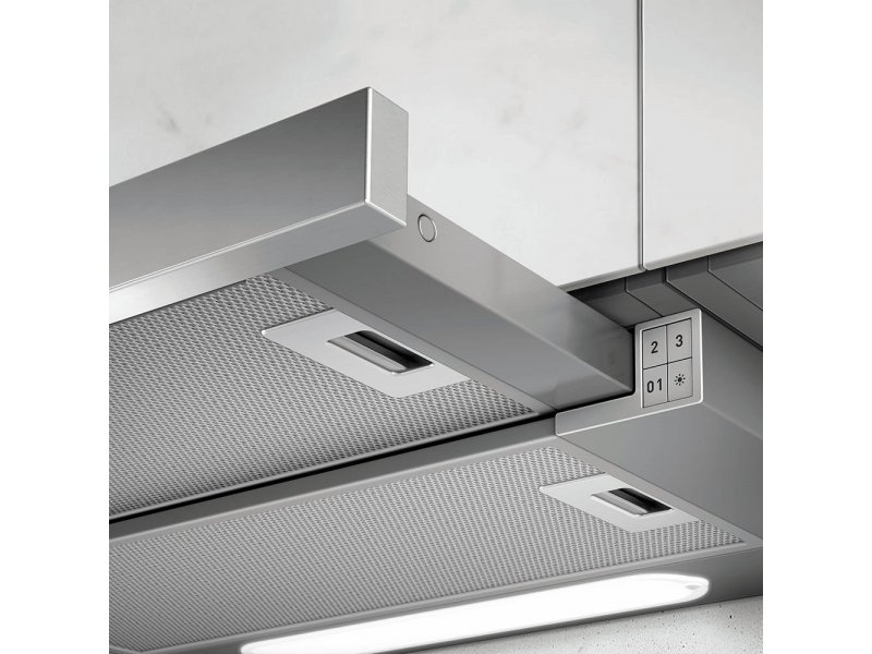 Встраиваемая вытяжка Elica Elite 14 Lux GRVTWH/A/90 серый/стекло белое