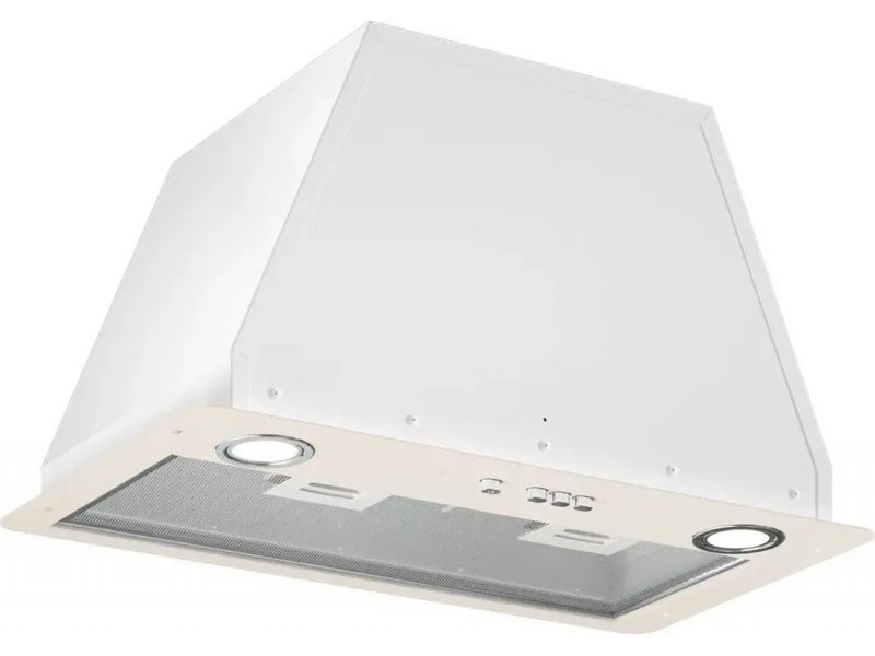 Вытяжка встраиваемая Elikor Flat 52P-650-K3D топленое молоко