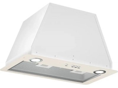Вытяжка встраиваемая Elikor Flat 52P-650-K3D топленое молоко