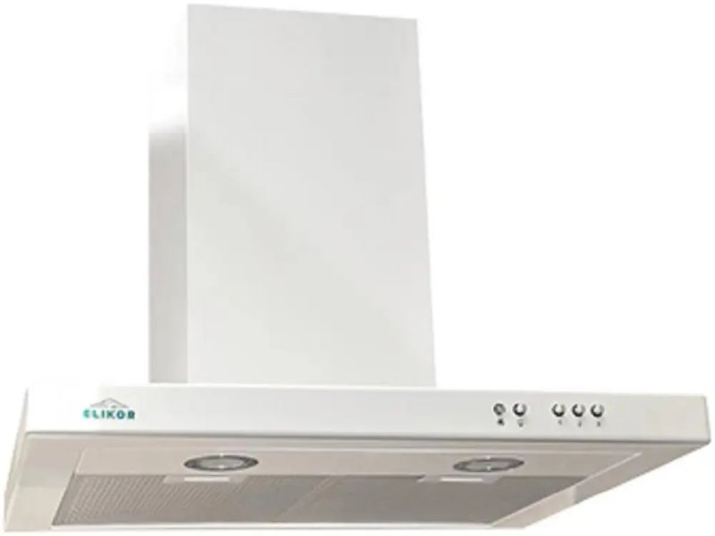 Вытяжка Elikor Kvadra 60P-430-K3D white