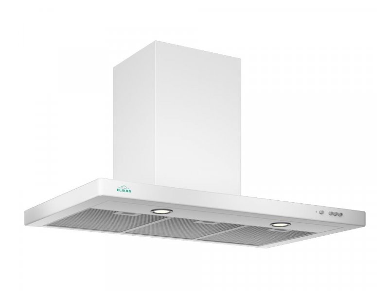 Вытяжка Elikor Kvadra 90P-650-K3D white