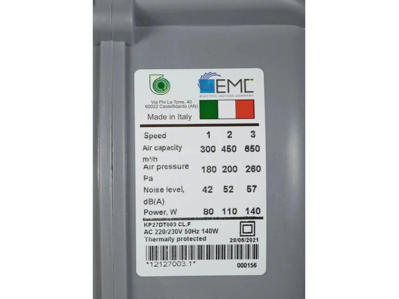 Вытяжка Elikor Storm white 60P-650-P3L