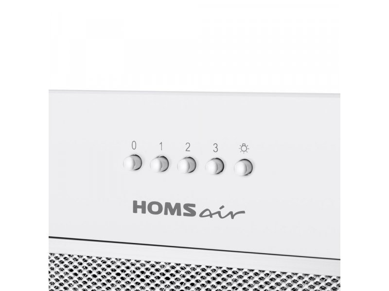 Встраиваемая вытяжка Homsair Camelia Power 60 белый