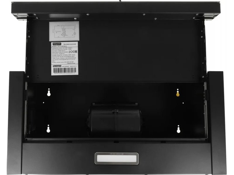Встраиваемая вытяжка Hotpoint HPTF 63R BLG черный
