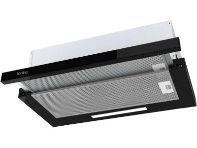 Встраиваемая вытяжка Korting KHP 5512 GN черный/стекло черное