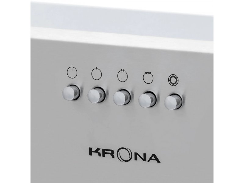 Встраиваемая вытяжка Krona Ameli 600 PB нержавеющая сталь