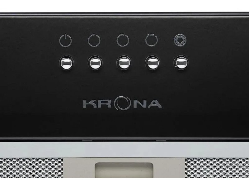 Встраиваемая вытяжка Krona Runa 600 PB черный