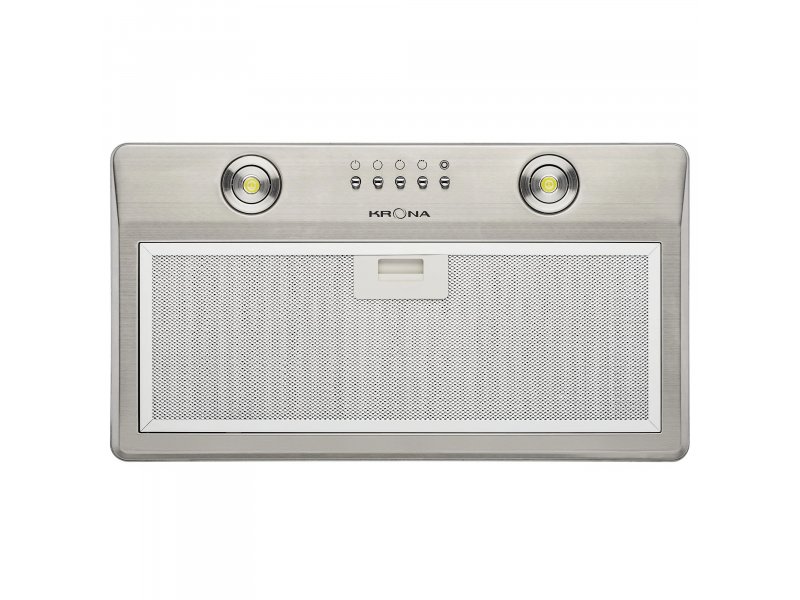 Встраиваемая вытяжка Krona Runa 600 PB нержавеющая сталь