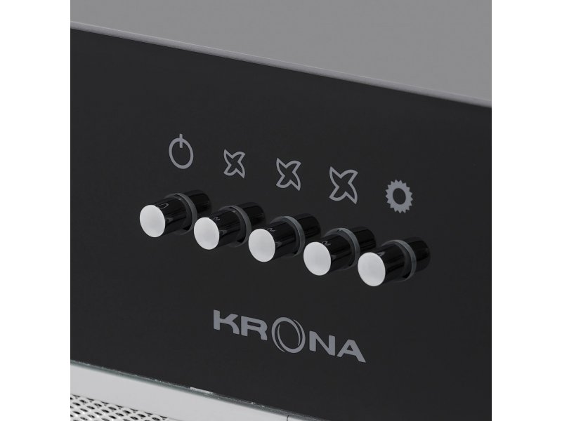 Встраиваемая вытяжка Krona Sintia 600 Black PB черный