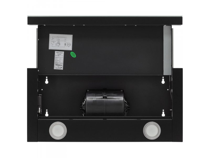Встраиваемая вытяжка Krona T Sensor 600 черный