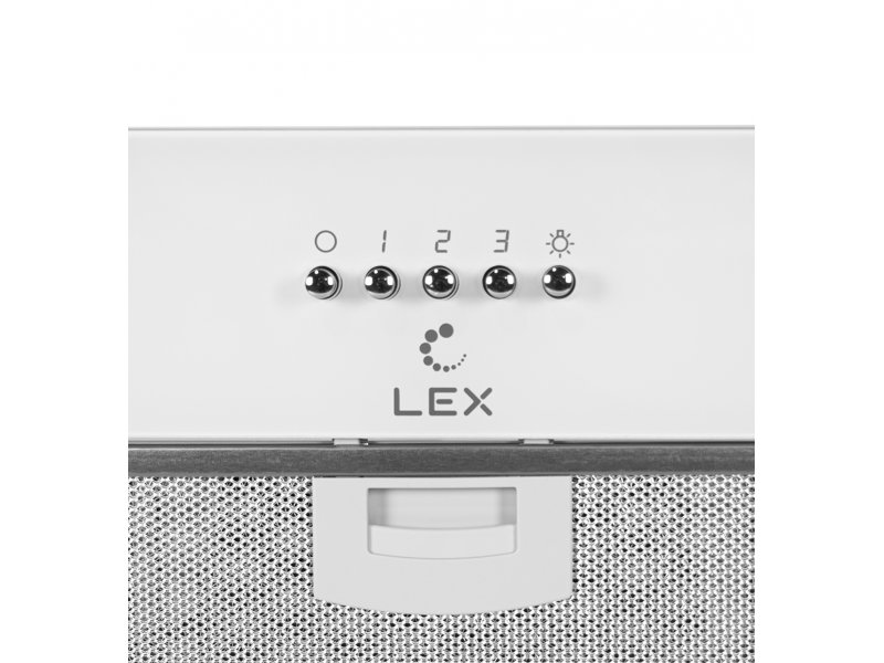 Встраиваемая вытяжка Lex Ghost G 600 белый