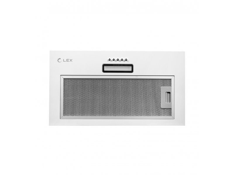 Встраиваемая вытяжка Lex GS Bloc Light 600 белый