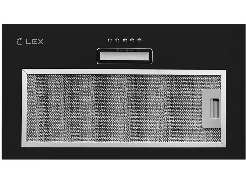 Встраиваемая вытяжка Lex GS Bloc Light 600 черный