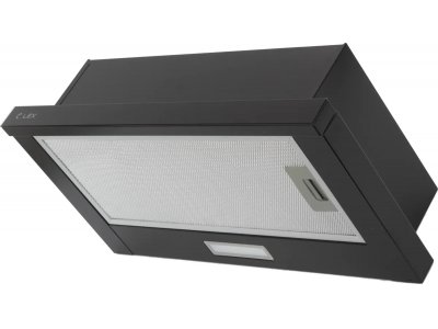 Встраиваемая вытяжка Lex Hubble G 600 черный/стекло черное