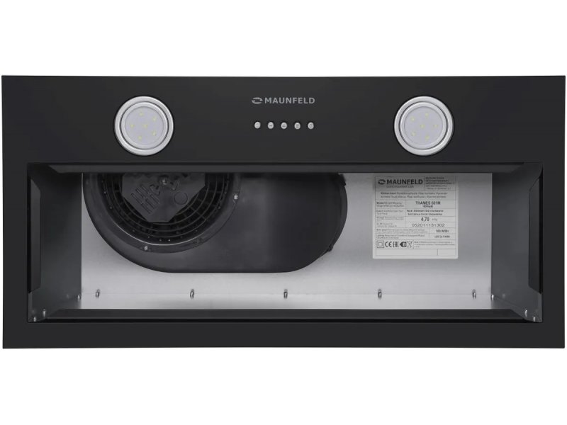 Встраиваемая вытяжка Maunfeld Thames 601M черный