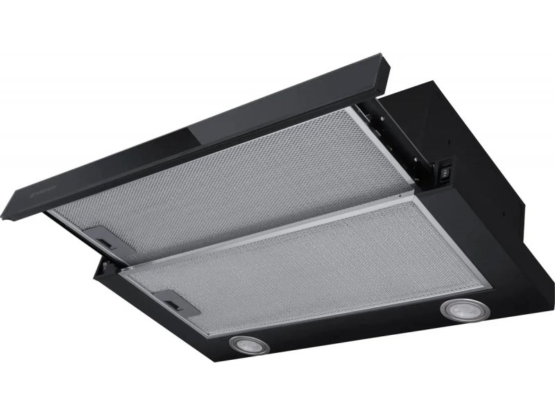 Встраиваемая вытяжка Meferi Glass Ultra SlideBox60BK черный