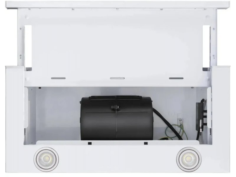 Встраиваемая вытяжка Meferi Glass Ultra SlideBox60WH белый