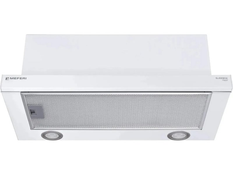 Встраиваемая вытяжка Meferi Glass Ultra SlideBox60WH белый