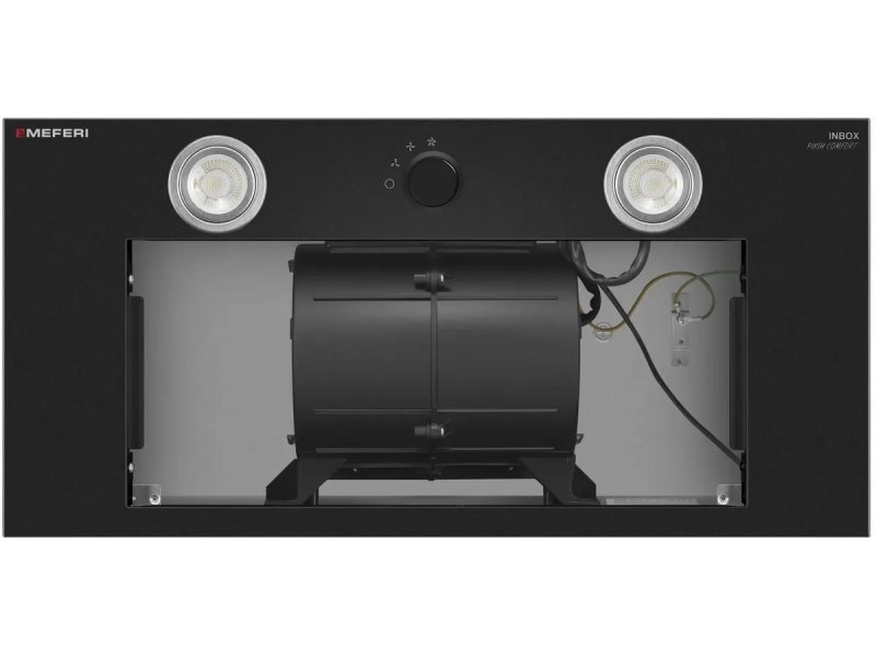 Встраиваемая вытяжка Meferi Inbox push comfort 60bk черный Встраиваемая вытяжка Meferi Inbox push comfort 60bk черный