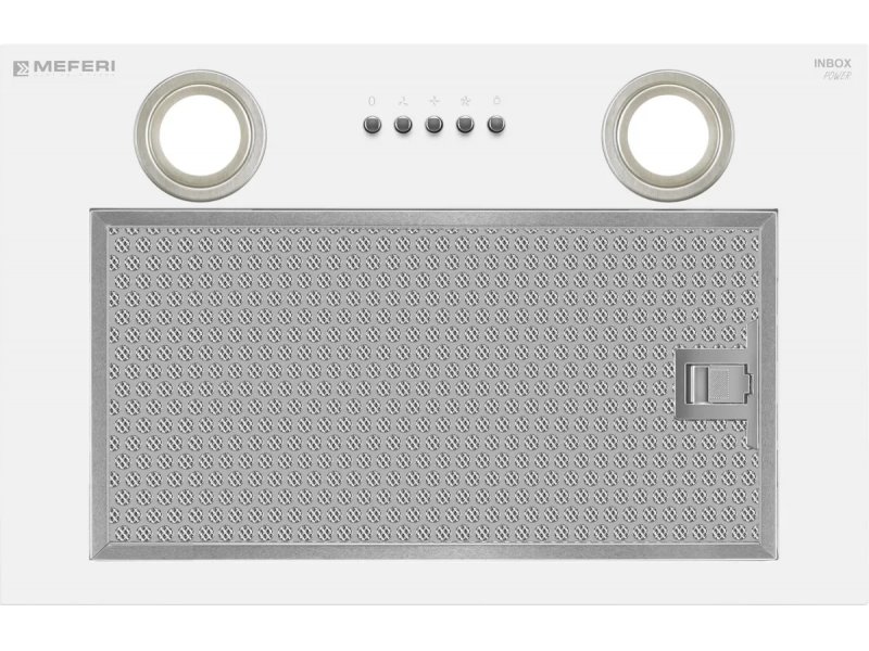 Встраиваемая вытяжка Meferi Power Inbox45WH белый