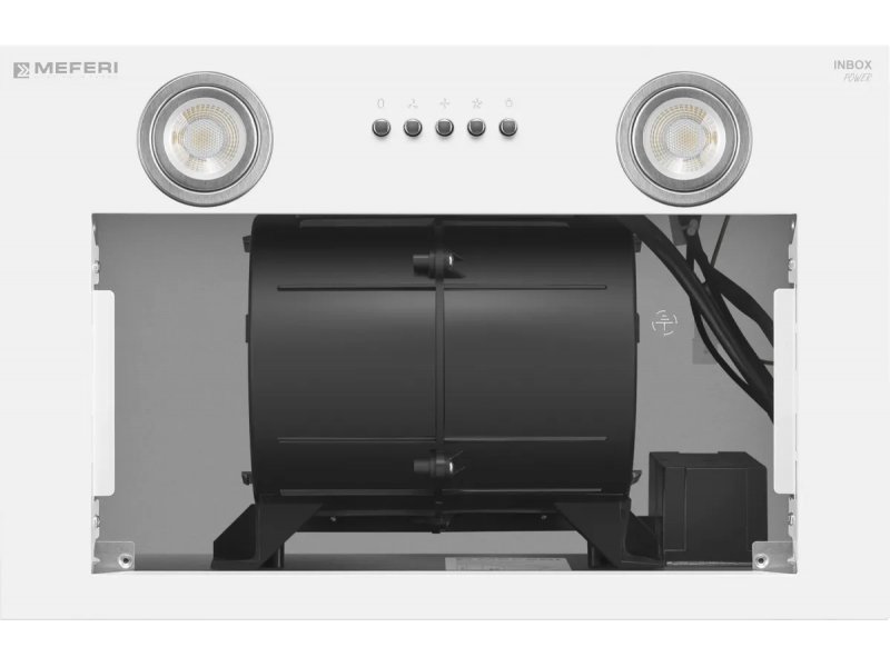 Встраиваемая вытяжка Meferi Power Inbox45WH белый